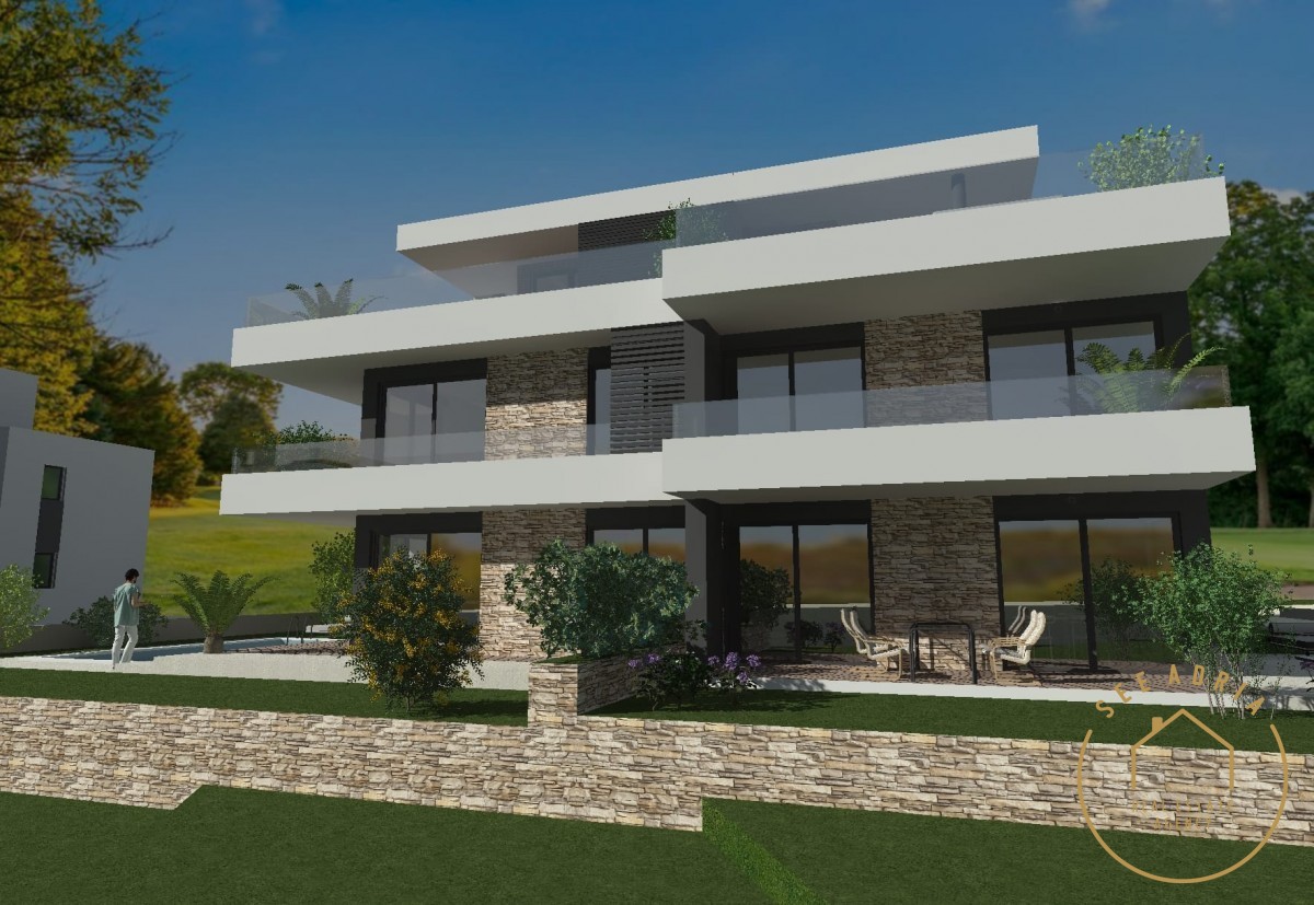 Apartment with swimming pool in a great location, Vabriga (S1) - under construction