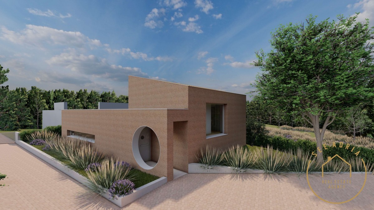 Contemporary villa with pool - under construction