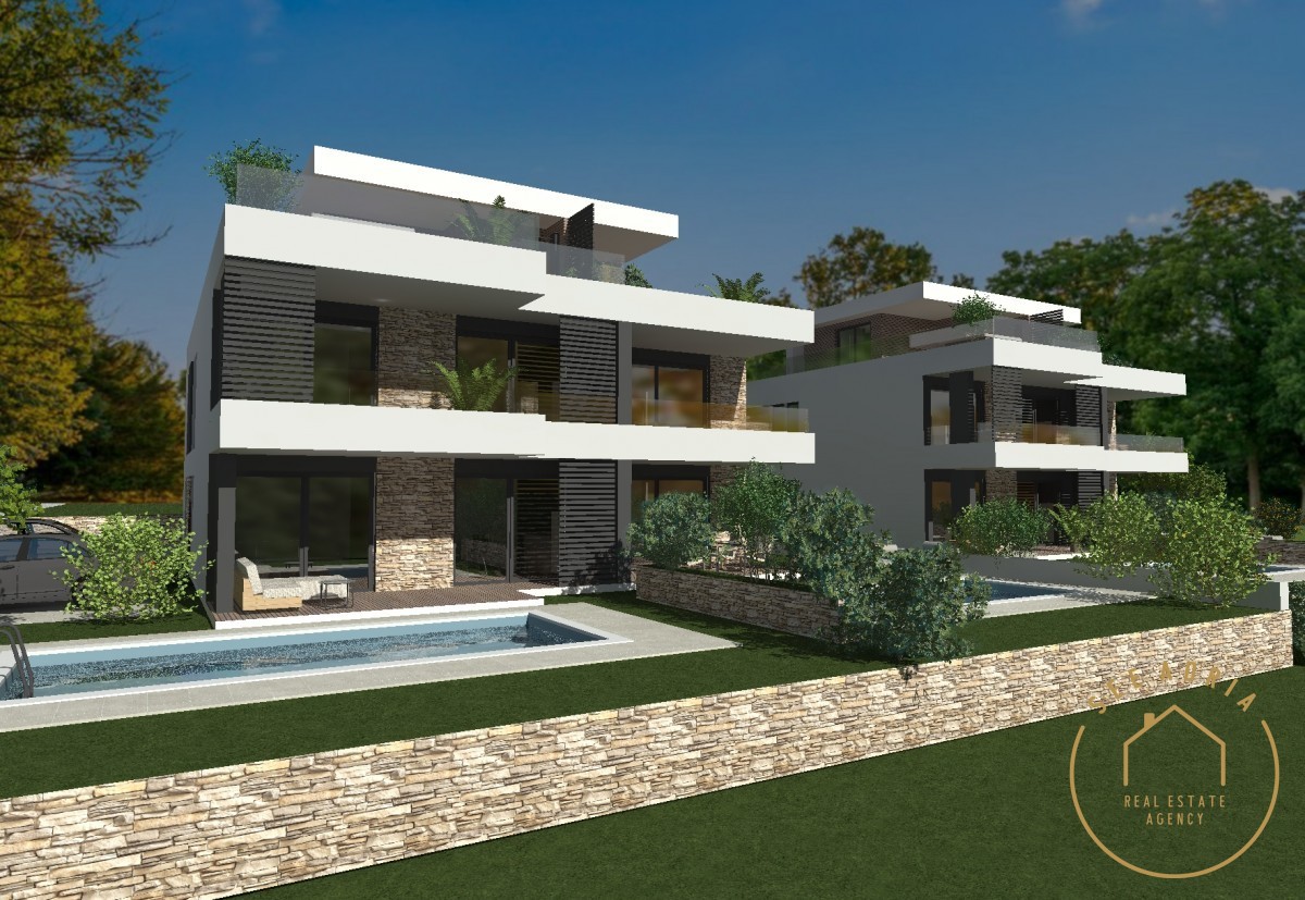 Apartment with pool in a great location, Vabriga ( S1 ) - under construction