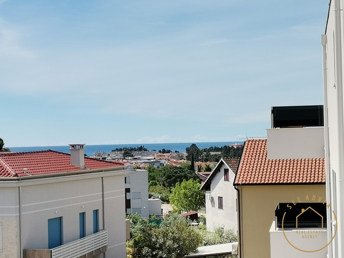 Novigrad, appartamento con due camere da letto con vista sul mare (S5)