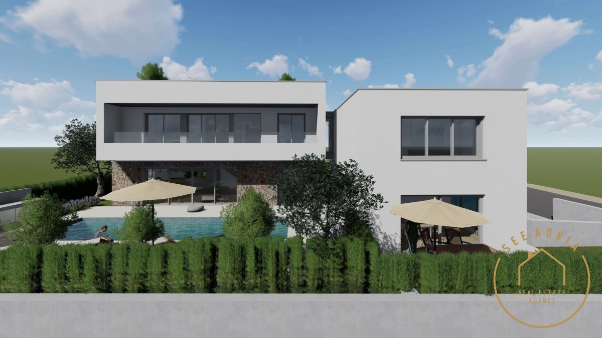 Terraced house in a great location, Novigrad - under construction