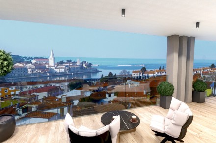 Exclusive Penthouse with garage in Poreč