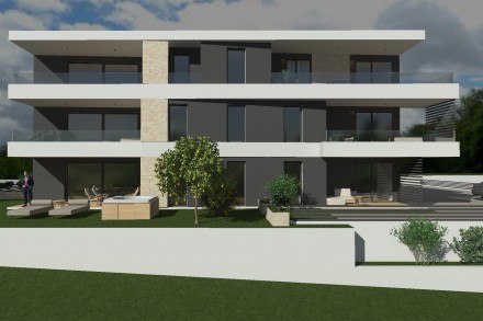 Dvosobno stanovanje s pokrito teraso (S4) - v fazi gradnje