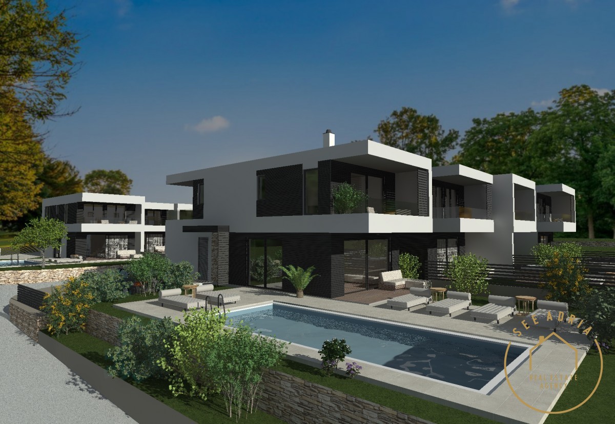 Contessa residence 1: Modern terraced house in a good location - under construction