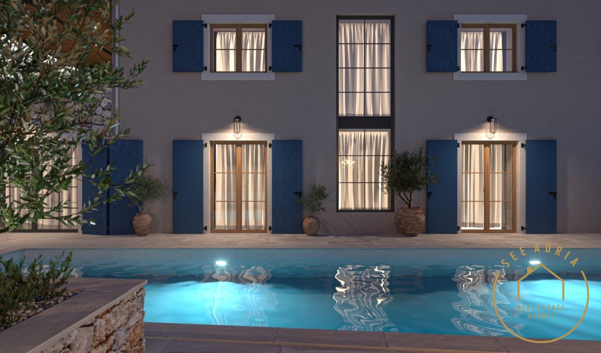 Luxusvilla mit Pool in ruhiger Lage - in Gebäude