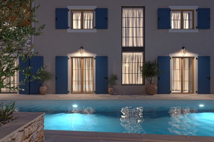 Luxusvilla mit Pool in ruhiger Lage - in Gebäude